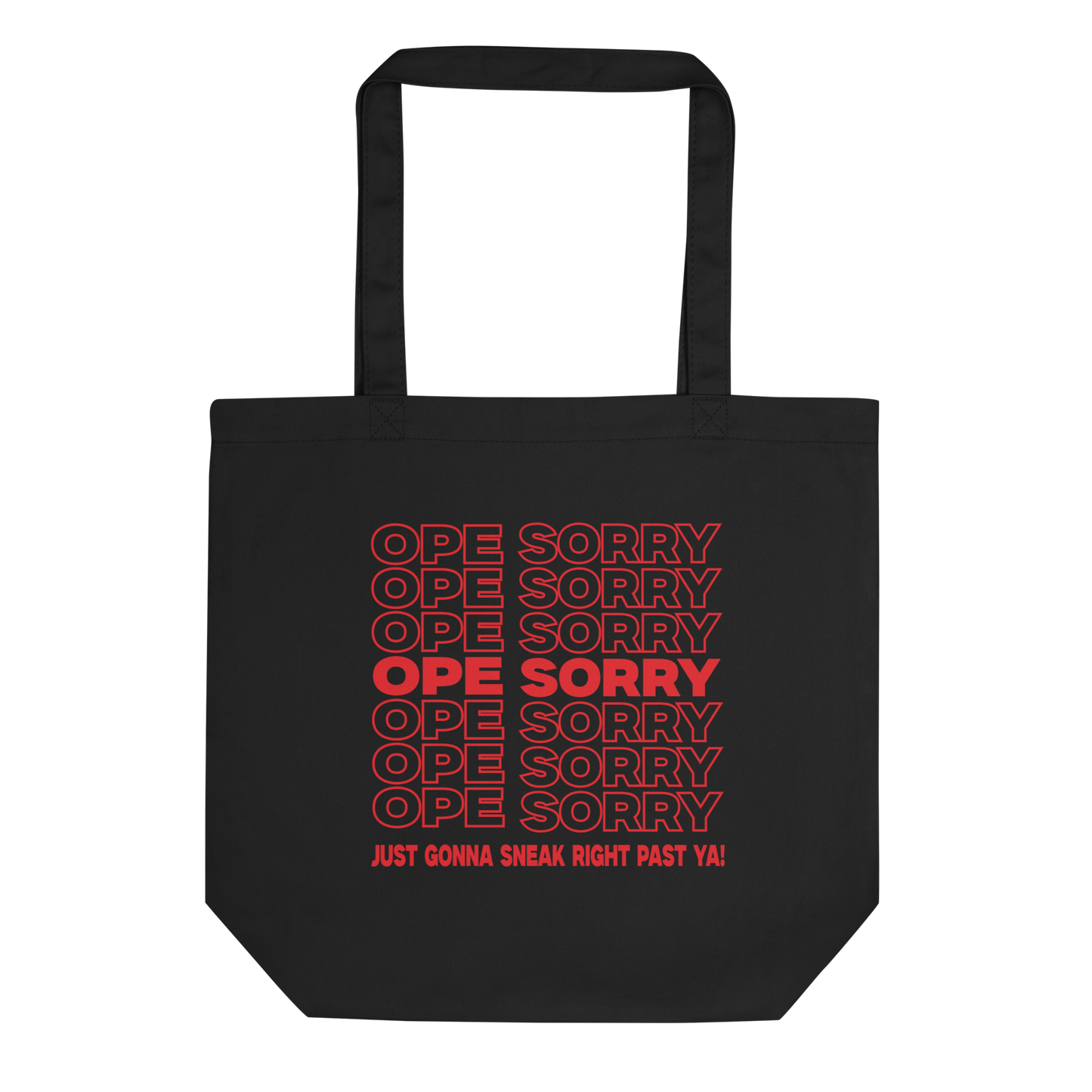 Ope! Canvas Tote Bag